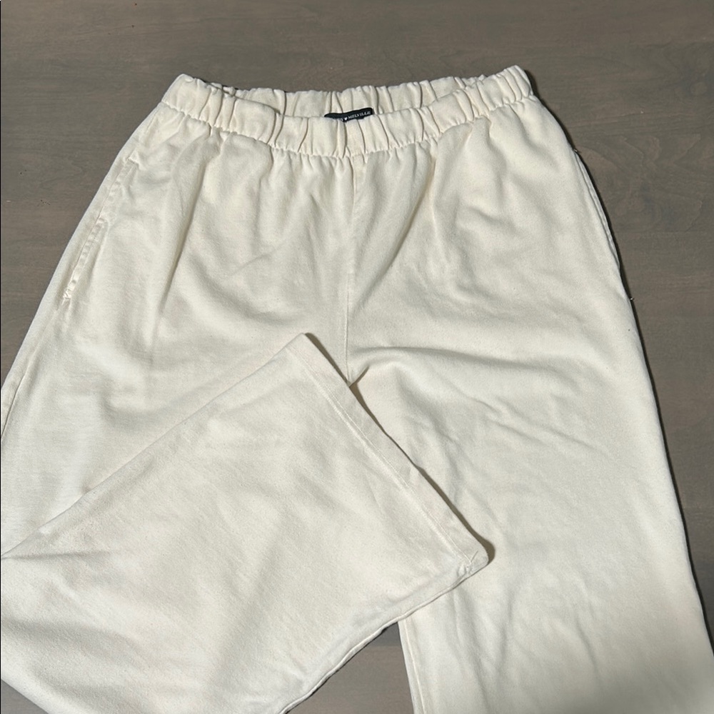 Off white sweatpants Brandy Melville